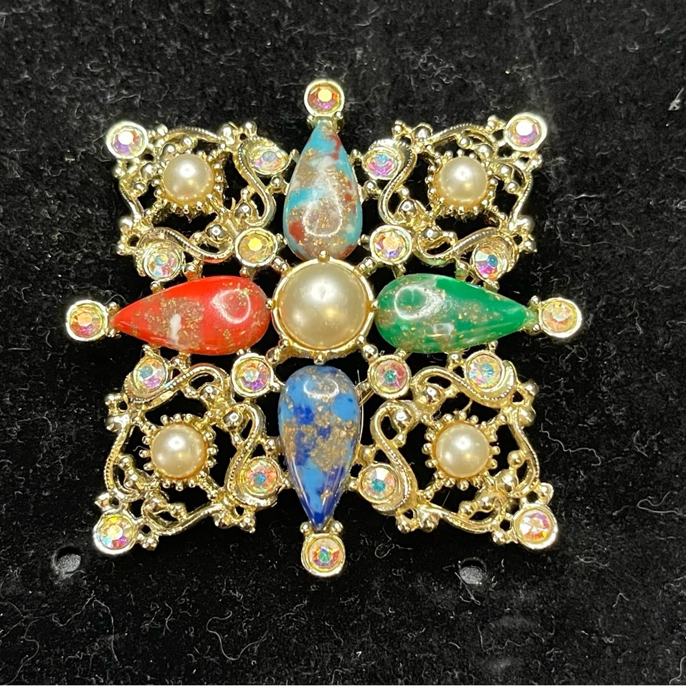 Vintage Sarah Coventry Galaxy Brooch